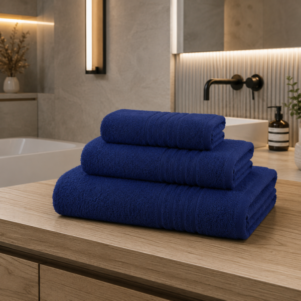 Highly Absorbent Quick Dry Towel Set - Blue