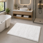Premium Absorbent Bath Mat - White