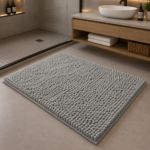 Premium Absorbent Bath Mat - Grey