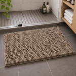 Premium Absorbent Bath Mat - Camel