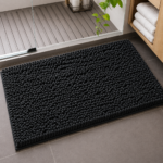 Premium Absorbent Bath Mat - Black