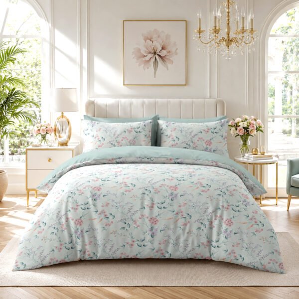 Meadow Botanical Complete Bedding Set - Green
