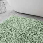 2-Piece Loop Bath Mat Set - Sage Green