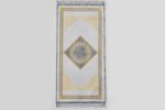 Luxury Greek Key Non Slip Area Rug - Grey - Image 4