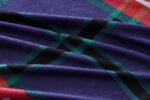 Soft Printed Fleece Bedding Sheet Set - Red - Image 8