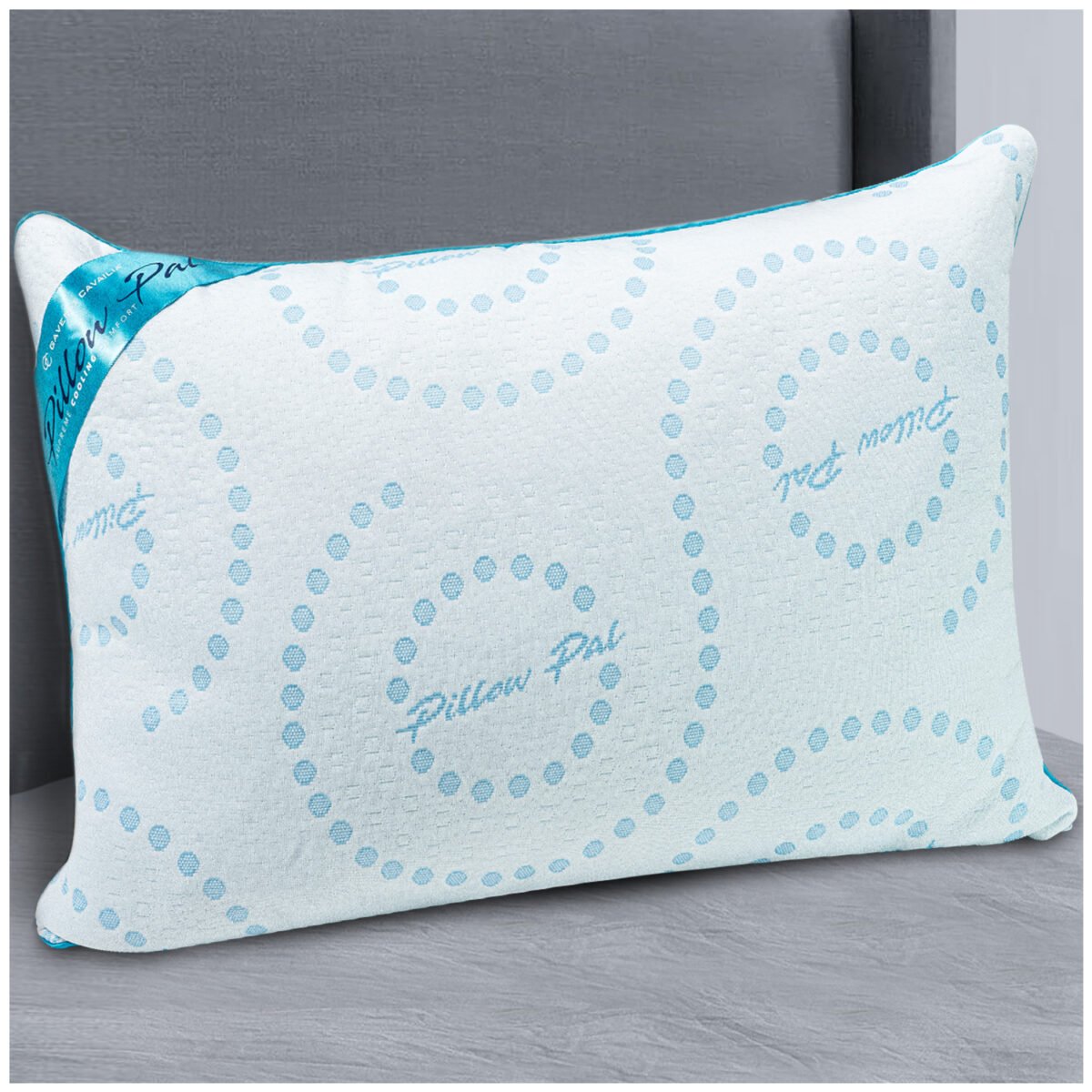 Hotel Quality Memory Foam Cooling Pillow - White