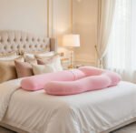 Detachable Full Body Maternity Pillow - Pink - Image 3