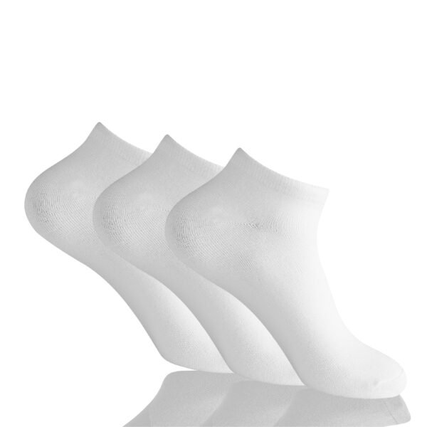 12 Pack Men’s Bamboo Cotton Socks - White