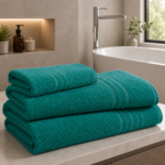Highly Absorbent Quick Dry Towel Set - Aqua