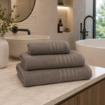 Highly Absorbent Quick Dry Towel Set - Walnut