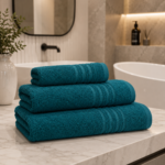 Highly Absorbent Quick Dry Towel Set - Teal