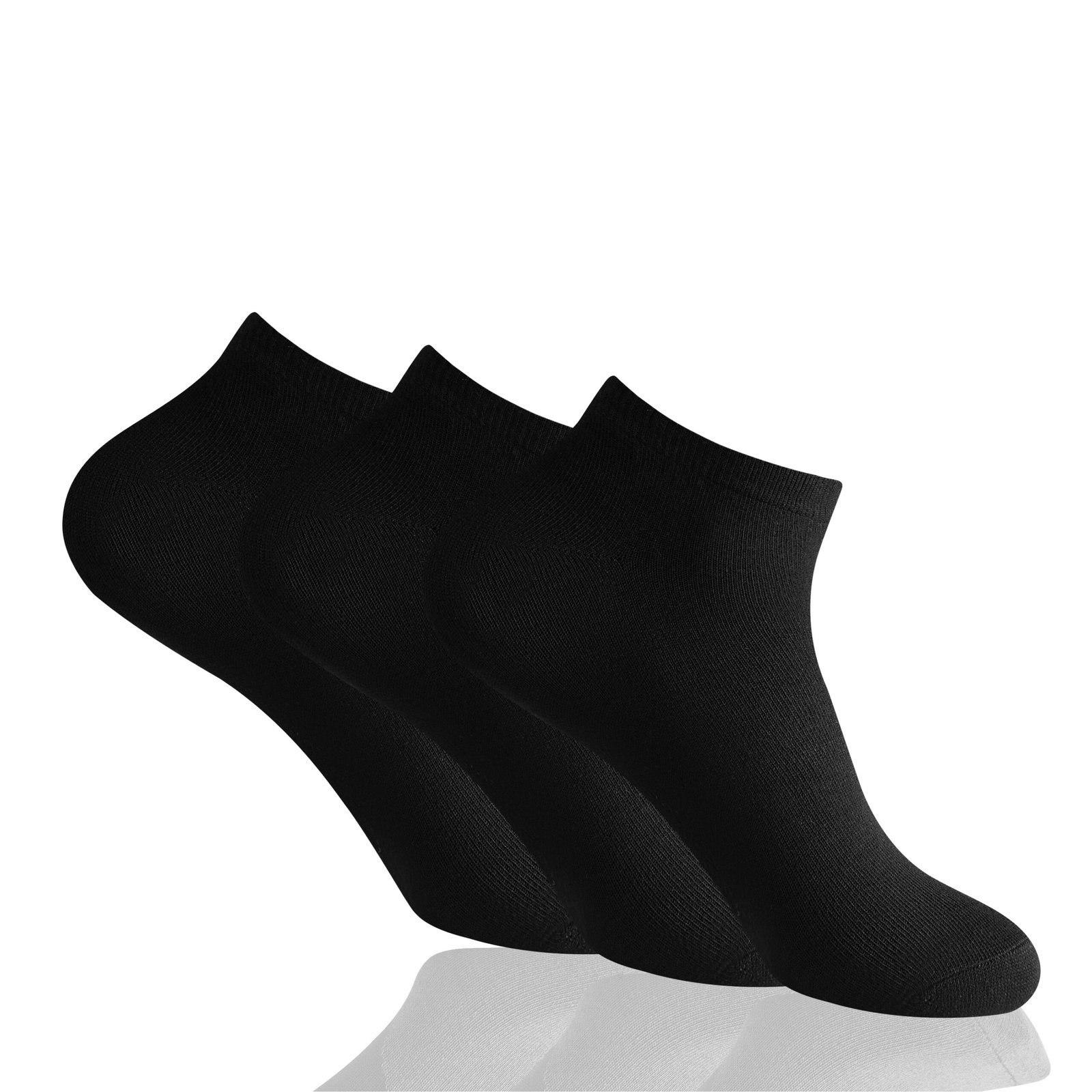 2 12 Pack Men’s Bamboo Cotton Socks - Black