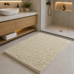 Premium Absorbent Bath Mat - Mocha