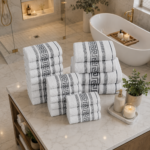 20 Piece Greek Towel Bale Set - White