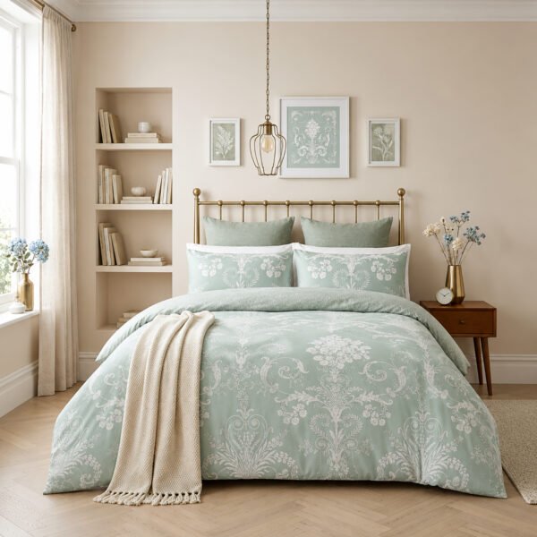 Reversible Botanical Complete Bedding Set Multi