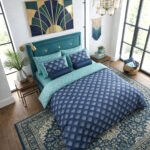 Soft Egyptian Reversible Duvet Cover Set - Kaya