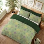 Luxury Botanical Complete Bedding Set - Green