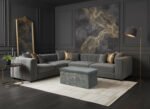 Luxury Marble Design Storage Box - Charcoal