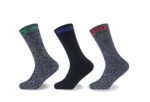 3 Pack Men’s Classic Breathable Cotton Socks - Melange