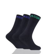 12 Pack Men’s Classic Breathable Cotton Socks - Black