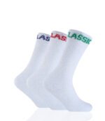 12 Pack Men’s Classic Breathable Cotton Socks - White