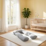 Detachable Full Body Maternity Pillow - Grey - Image 3