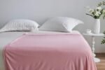 Soft Cooling Blanket Lightweight Throw for Summer - Pink - Image 4