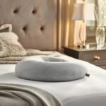100% Polyester Adjustable Neck Pillow - Grey - Image 3