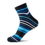 12 Pack Men’s Stripe Socks – Burst Design Set - Image 2