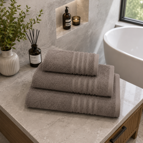 Highly Absorbent Quick Dry Towel Set - Walnut
