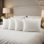 Pinch Pleat Soft Support Pillow - White (Pack Of 6) - Image 2
