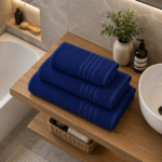 Highly Absorbent Quick Dry Towel Set - Blue