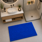 Premium Absorbent Bath Mat - Royal Blue