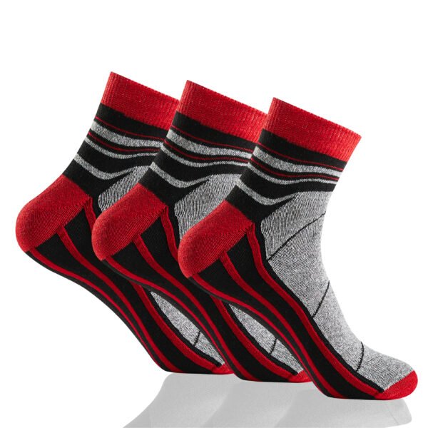 12 Pack Men’s Sports Design Socks – Multi