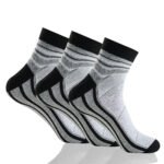 12 Pack Men’s Sports Design Socks – Multi
