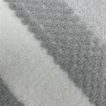 Soft Hotel Quality Striped Towel Set - Grey