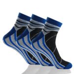 12 Pack Men’s Sports Design Socks – Multi