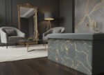 Luxury Marble Design Storage Box - Charcoal