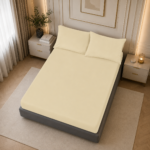 Non Iron Extra Deep Fitted Sheet - Cream