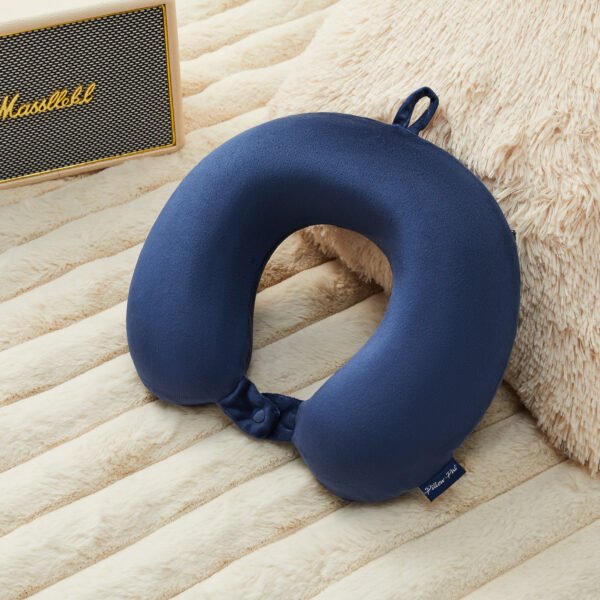 Ergonomic Neck & Head Support Pillow - Navy