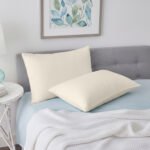 100% Cotton 400 TC Housewife Pillow Case - Cream - Image 4