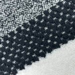 Soft Hotel Quality Striped Towel Set - Black
