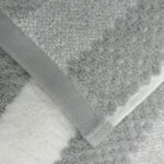 Soft Hotel Quality Striped Towel Set - Grey