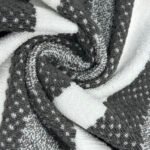 Soft Hotel Quality Striped Towel Set - Charcoal