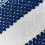 Soft Hotel Quality Striped Towel Set - Navy