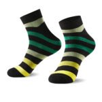 12 Pack Men’s Stripe Socks – Multi Design Set