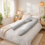 Detachable Full Body Maternity Pillow - Grey - Image 5