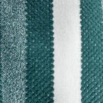 Soft Hotel Quality Striped Towel Set - Teal