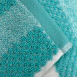 Soft Hotel Quality Striped Towel Set - Aqua