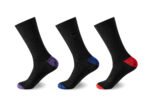 12 Pack Men’s Soft Suit Socks – Black